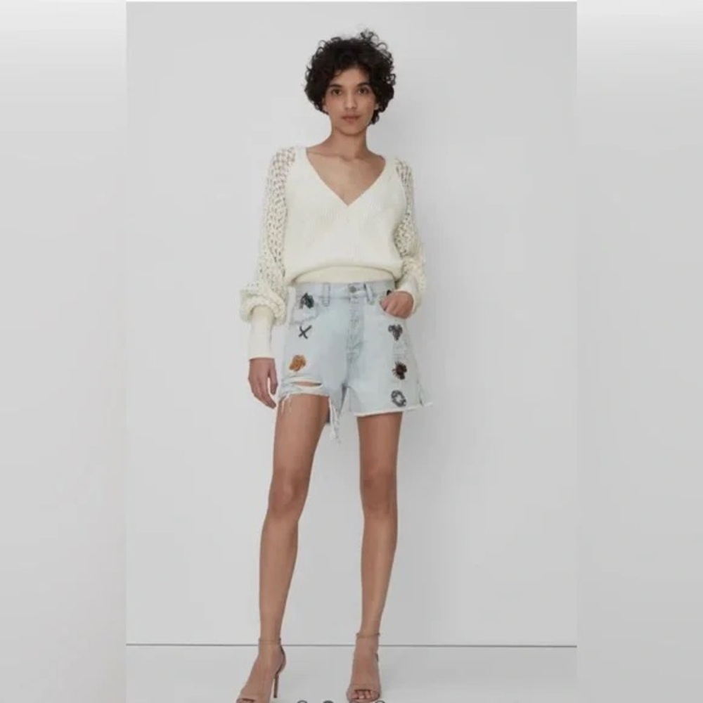 7 For All Mankind BNWT Women’s Easy Ruby with Zodiac ln Rosemary Size 25